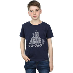 Star Wars - T-shirt - Garçon (Bleu marine)