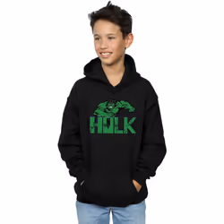 Marvel - Sweat à capuche - Garçon (Noir)