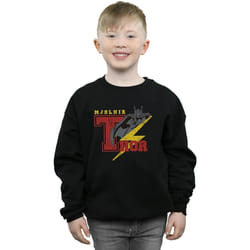 Marvel - Sweat MJOLNIR - Garçon (Noir)