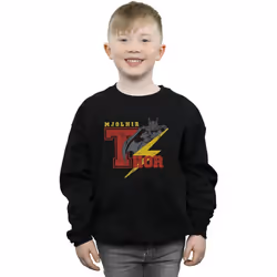 Marvel - Sweat MJOLNIR - Garçon (Noir)