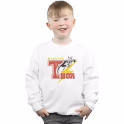 Marvel - Sweat MJOLNIR - Garçon (Blanc)