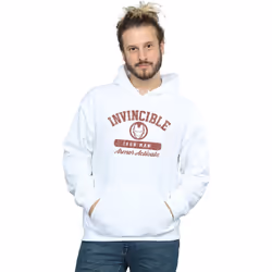 Marvel - Sweat à capuche ACTIVATE - Homme (Blanc)