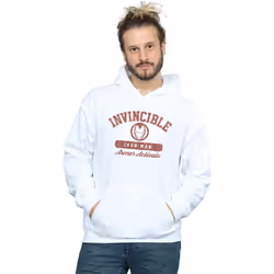 Marvel - Sweat à capuche ACTIVATE - Homme (Blanc)