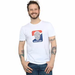 Marvel - T-shirt SUPERHERO SPORTS - Homme (Blanc)