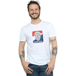 Marvel - T-shirt SUPERHERO SPORTS - Homme (Blanc)
