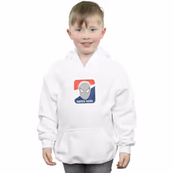 Marvel - Sweat à capuche SUPERHERO SPORTS - Garçon (Blanc)