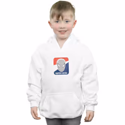Marvel - Sweat à capuche SUPERHERO SPORTS - Garçon (Blanc)