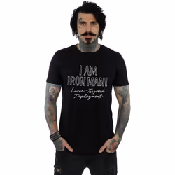 Marvel - T-shirt AM IRON FIST MAN - Homme (Noir)