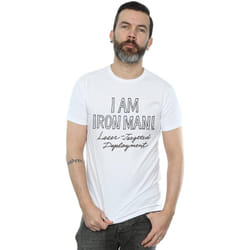 Marvel - T-shirt AM IRON FIST MAN - Homme (Blanc)