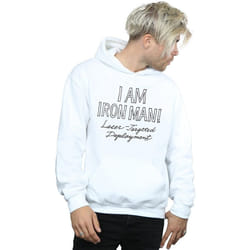 Marvel - Sweat à capuche AM IRON FIST MAN - Homme (Blanc)