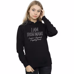 Marvel - Sweat à capuche AM IRON FIST MAN - Femme (Noir)