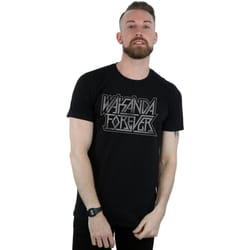 Marvel - T-shirt WAKANDA FOREVER - Homme (Noir)