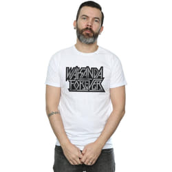 Marvel - T-shirt WAKANDA FOREVER - Homme (Blanc)