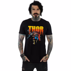 Marvel - T-shirt - Homme (Noir)