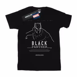 Marvel - T-shirt LONG LIVE THE KING - Homme (Noir)