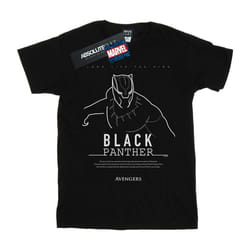 Marvel - T-shirt LONG LIVE THE KING - Homme (Noir)