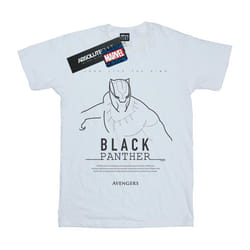 Marvel - T-shirt LONG LIVE THE KING - Homme (Blanc)