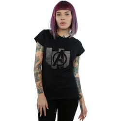 Marvel - T-shirt AVENGERS ENDGAME - Femme (Noir)