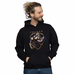 Marvel - Sweat à capuche AVENGERS ENDGAME - Homme (Noir)