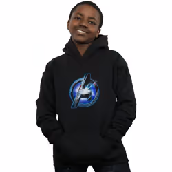 Marvel - Sweat à capuche AVENGERS ENDGAME - Garçon (Noir)