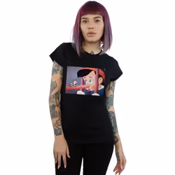 Disney - T-shirt - Femme (Noir)