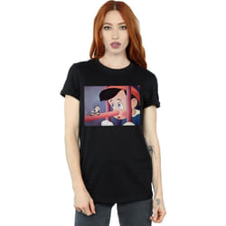 Disney - T-shirt - Femme (Noir)