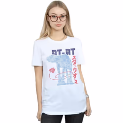 Star Wars - T-shirt AT-AT - Femme (Blanc)