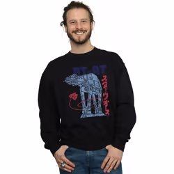 Star Wars - Sweat AT-AT - Homme (Noir)