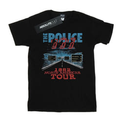 The Police - T-shirt NORTH AMERICAN TOUR V2 - Femme (Noir)
