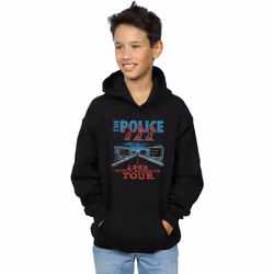 The Police - Sweat à capuche NORTH AMERICAN TOUR V2 - Garçon (Noir)