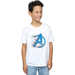 Marvel - T-shirt AVENGERS ENDGAME - Garçon (Blanc)