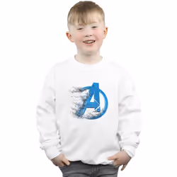 Marvel - Sweat AVENGERS ENDGAME - Garçon (Blanc)