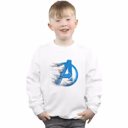 Marvel - Sweat AVENGERS ENDGAME - Garçon (Blanc)