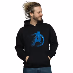 Marvel - Sweat à capuche AVENGERS ENDGAME - Homme (Noir)