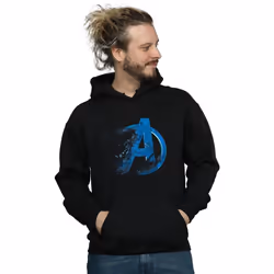 Marvel - Sweat à capuche AVENGERS ENDGAME - Homme (Noir)