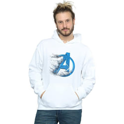 Marvel - Sweat à capuche AVENGERS ENDGAME - Homme (Blanc)