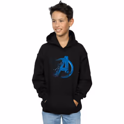 Marvel - Sweat à capuche AVENGERS ENDGAME - Garçon (Noir)