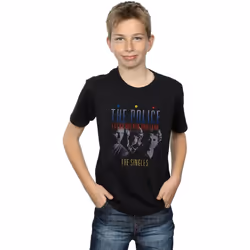 The Police - T-shirt EVERY BREATH YOU TAKE - Garçon (Noir)