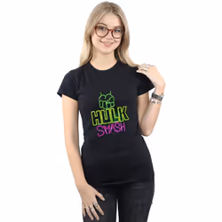 Marvel - T-shirt - Femme (Noir)