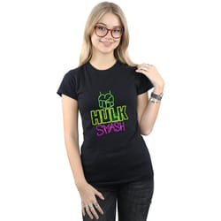 Marvel - T-shirt - Femme (Noir)