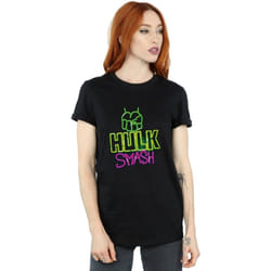 Marvel - T-shirt - Femme (Noir)