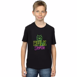 Marvel - T-shirt - Garçon (Noir)