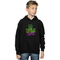 Marvel - Sweat à capuche - Garçon (Noir)