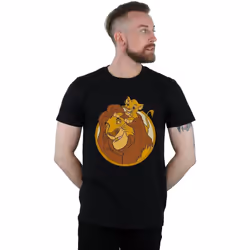 Disney - T-shirt THE LION KING - Homme (Noir)