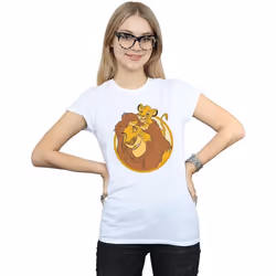 Disney - T-shirt THE LION KING - Femme (Blanc)