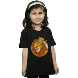 Disney - T-shirt THE LION KING - Fille (Noir)