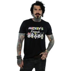 Disney - T-shirt FRIENDS FADED NOSTALGIA - Homme (Noir)