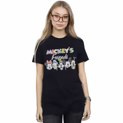 Disney - T-shirt FRIENDS FADED NOSTALGIA - Femme (Noir)
