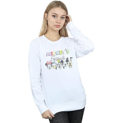 Disney - Sweat FRIENDS FADED NOSTALGIA - Femme (Blanc)