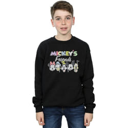 Disney - Sweat FRIENDS FADED NOSTALGIA - Garçon (Noir)